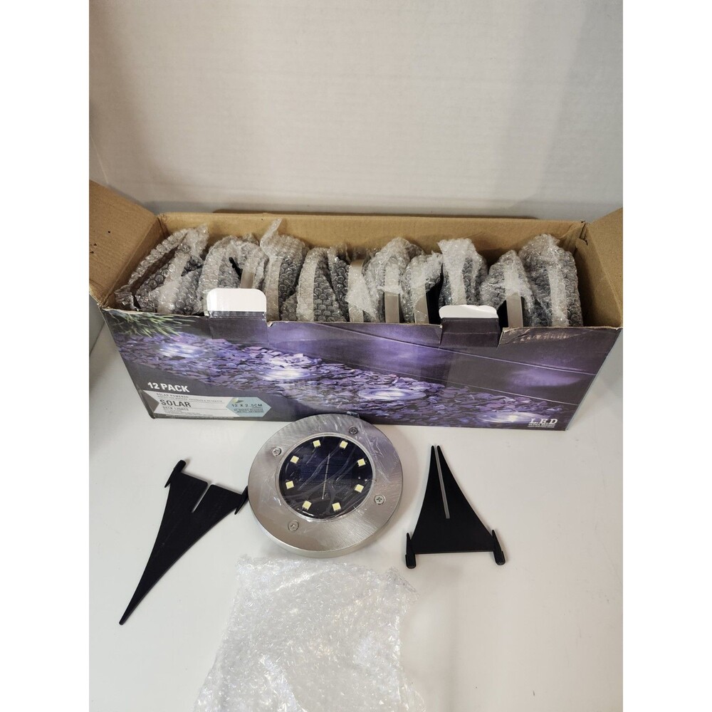 Solar Ground Light - Pack of 12